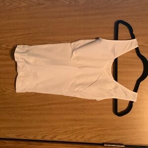 Waist snatching reversible tank top